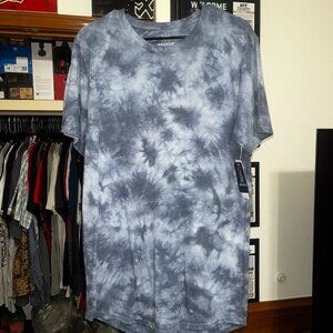 George Tie Dye Elongated Tee (Small)
